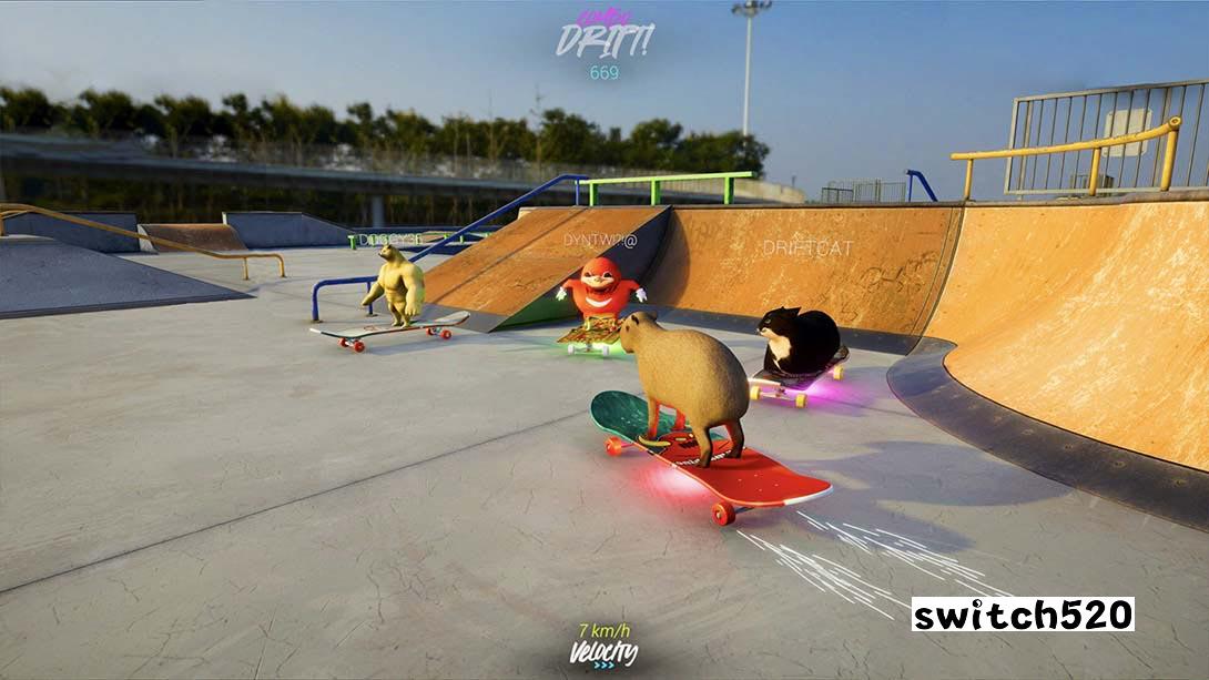 【美版】滑板漂流与麦克斯韦猫:游戏模拟器 Skateboard Drifting with Maxwell Cat: The Game Simulator_5
