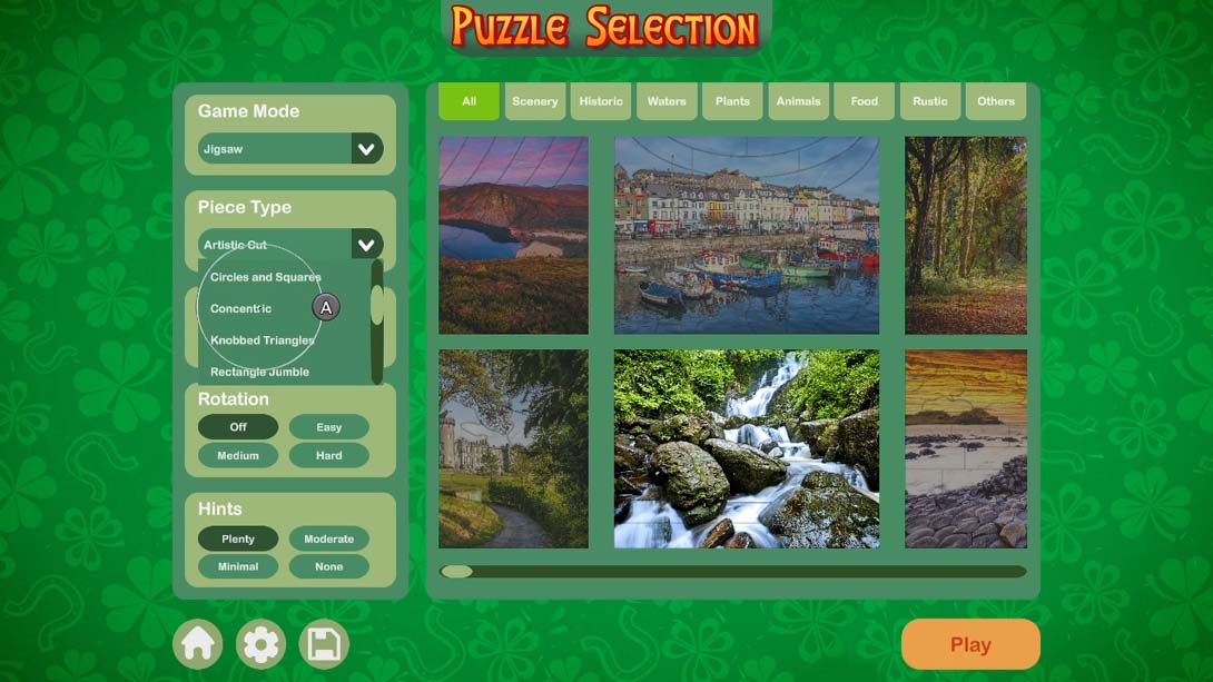 【美版】拼图假期爱尔兰 Puzzle Vacations Ireland_3