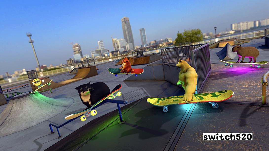 【美版】滑板漂流与麦克斯韦猫:游戏模拟器 Skateboard Drifting with Maxwell Cat: The Game Simulator_3