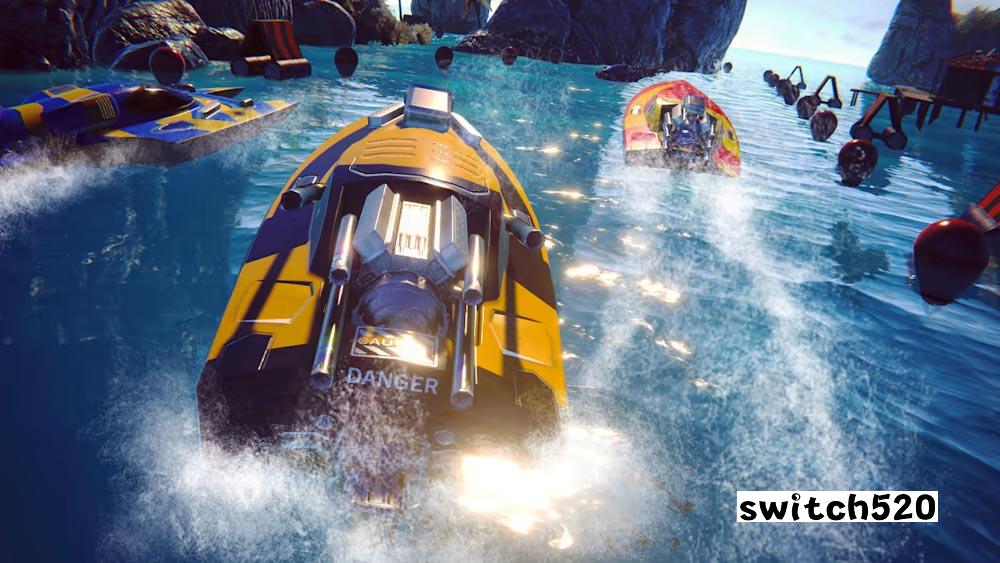 赛船模拟器 - 3D特技赛车驾驶船在海洋中 Race Boat Simulator - 3D Stunt Racing Driving Ship in Ocea_10