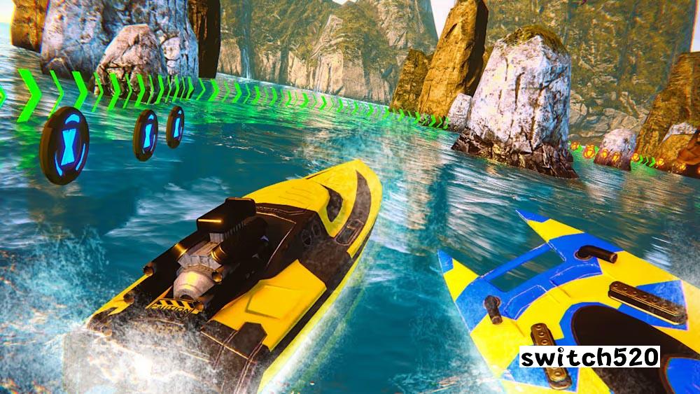 赛船模拟器 - 3D特技赛车驾驶船在海洋中 Race Boat Simulator - 3D Stunt Racing Driving Ship in Ocea_8