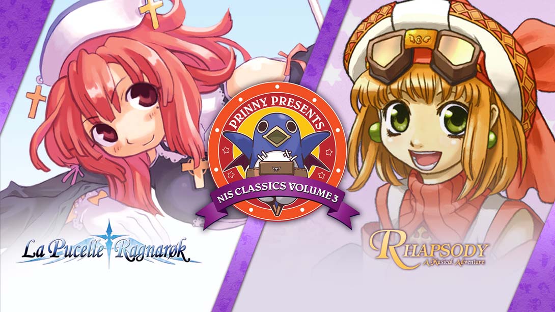 【美版】Prinny Presents NIS Classics Volume 3: La Pucelle: Ragnarok / Rhapsody: A Musica_0