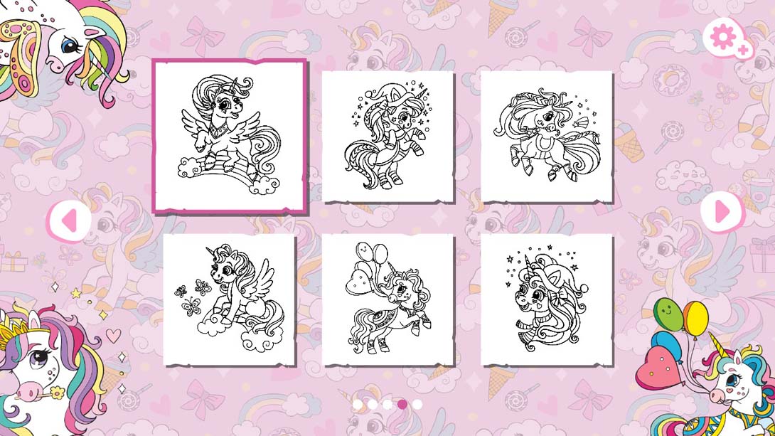 【美版】我可爱的独角兽涂色书 My Cute Unicorns - Coloring Book_3