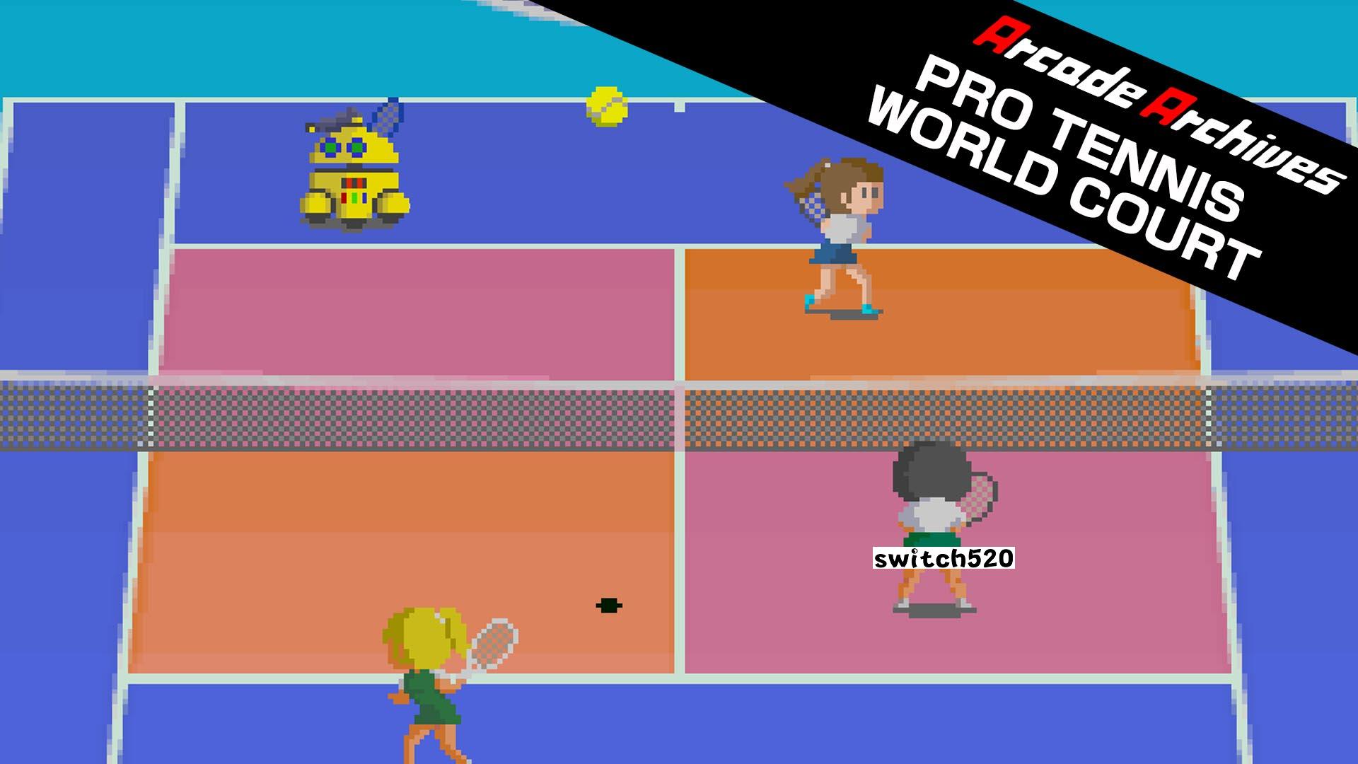 【日版】Arcade Archives PRO TENNIS WORLD COURT_0