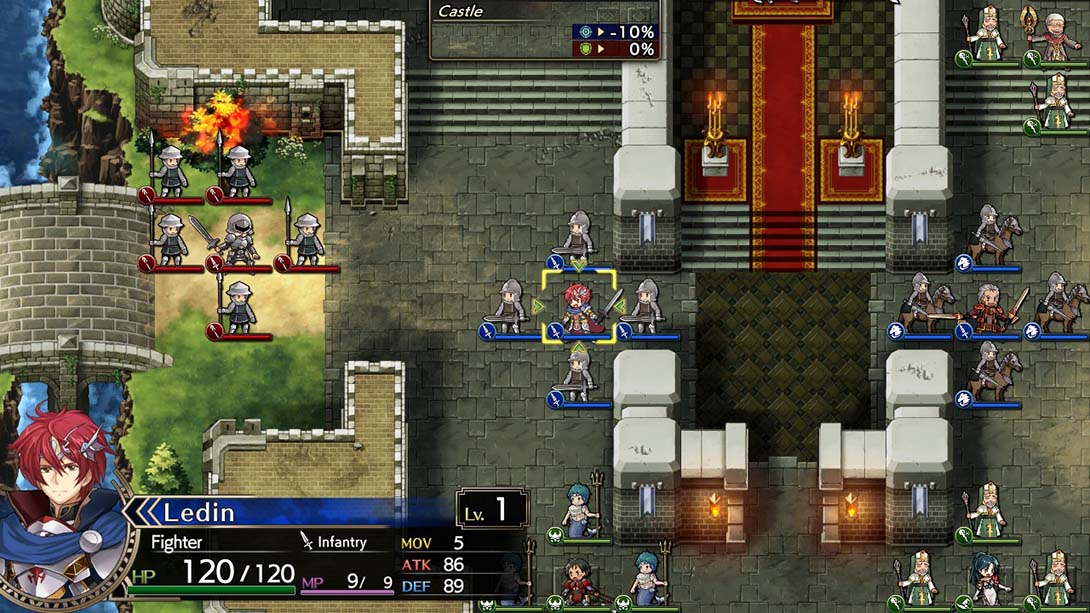【美版】梦幻模拟战1+2 LANGRISSERⅠ&Ⅱ_5