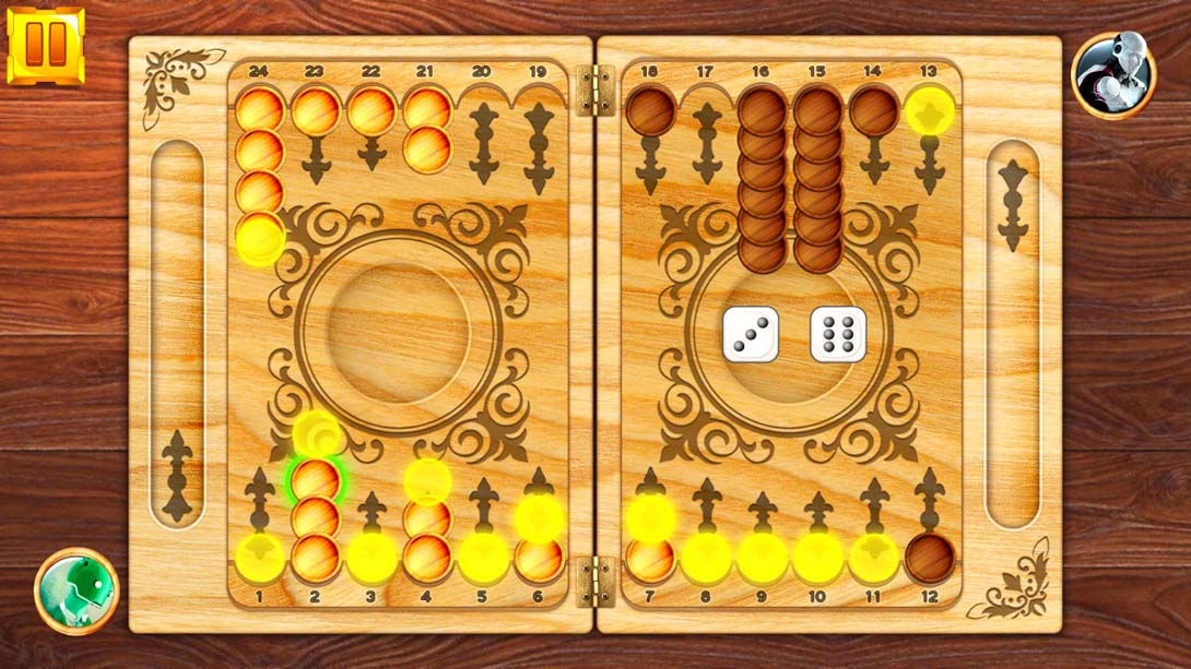 【美版】Backgammon: Board Game Puzzle_4