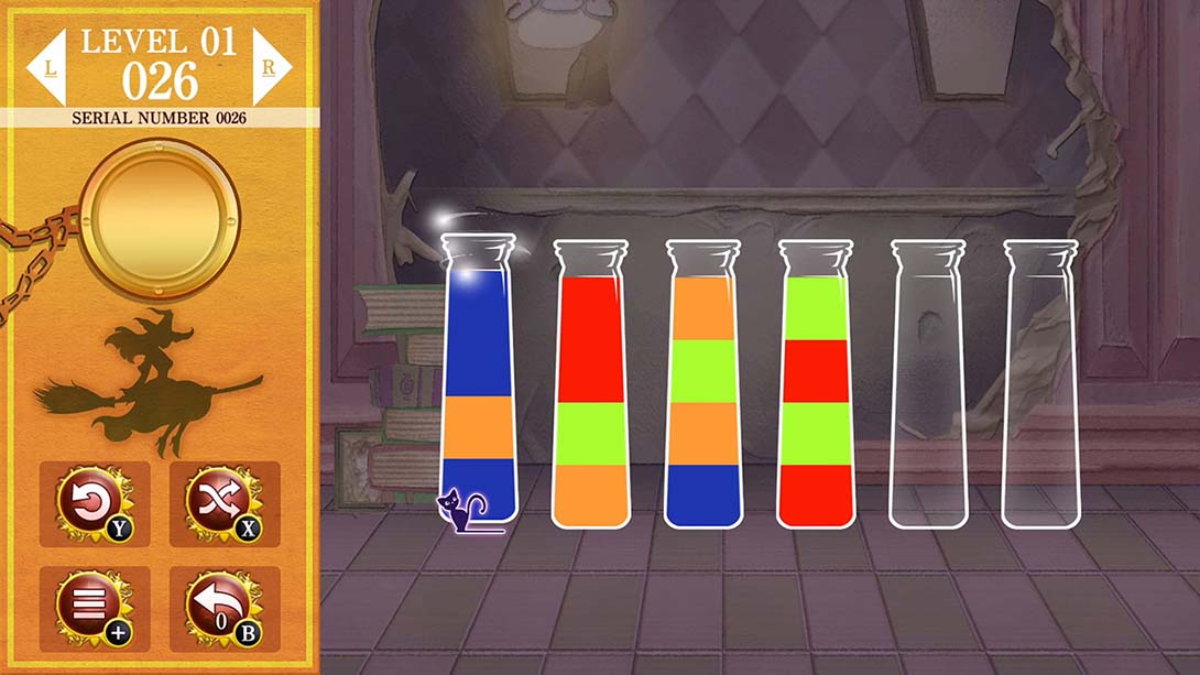 【日版】魔女のポーション ~ウォーターソートパズル~Witchs Potion Water Sort Puzzle_6