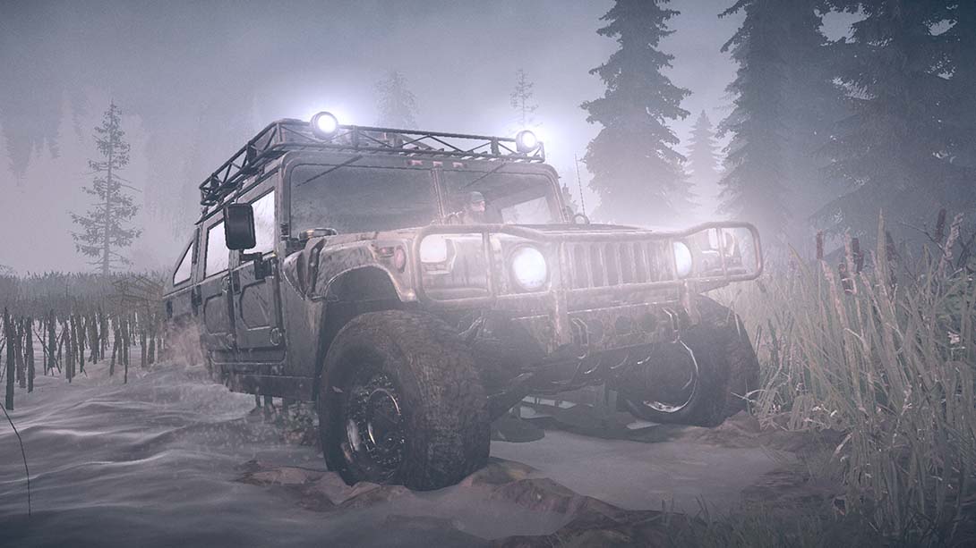 旋转轮胎 泥泞奔驰 Spintires MudRunner American Wilds_5
