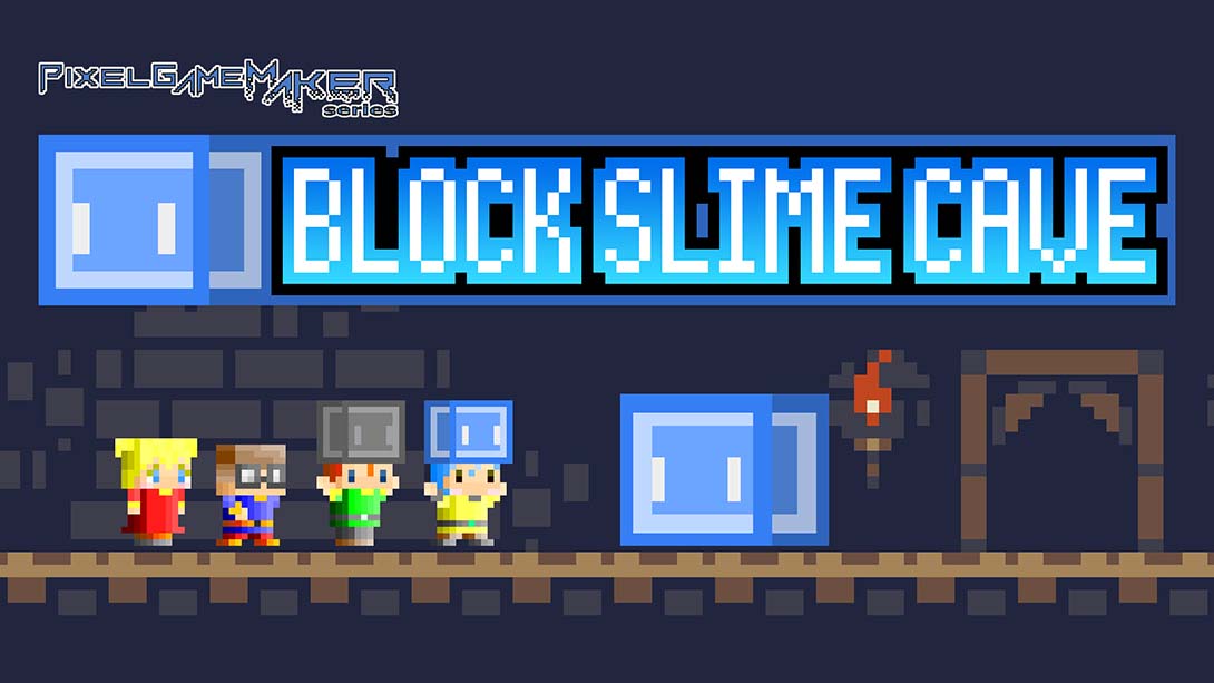 像素游戏制作者系列：BLOCK SLIME CAVE Pixel Game Maker Series BLOCK ..._0