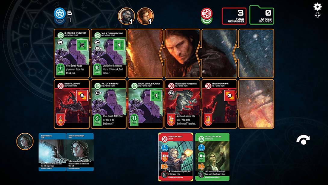 【美版】德勒斯登档案 协作纸牌游戏 Dresden Files Cooperative Card Game_4