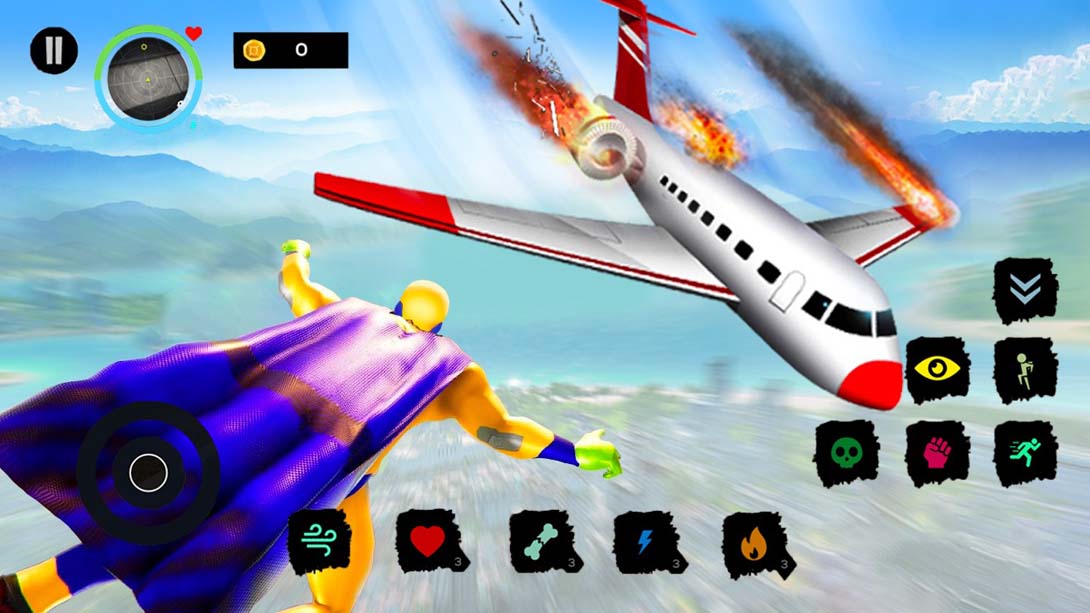 【美版】城市超级英雄3D -飞行传奇勇士豪华模拟器 City Super Hero 3D - Flying Legend Warriors Deluxe Simulat_1