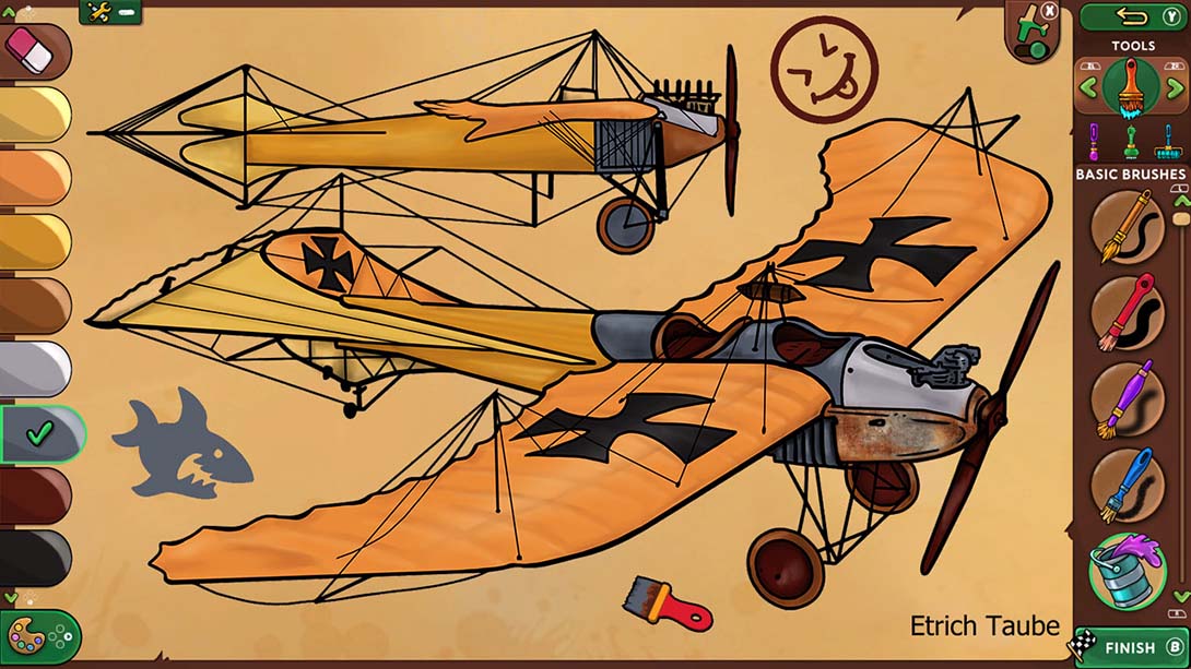 【美版】红翼：着色飞机 Red Wings Color Plane_3