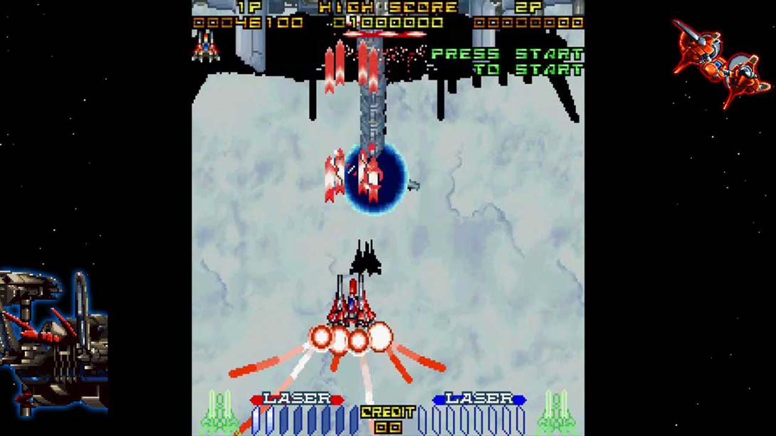 【美版】雷射战机 复刻版 Layer Section & Galactic Attack S-Tribute_3