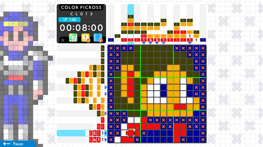 绘图方块S 世嘉版 Picross S MEGA DRIVE Master System edition Trial Version_6