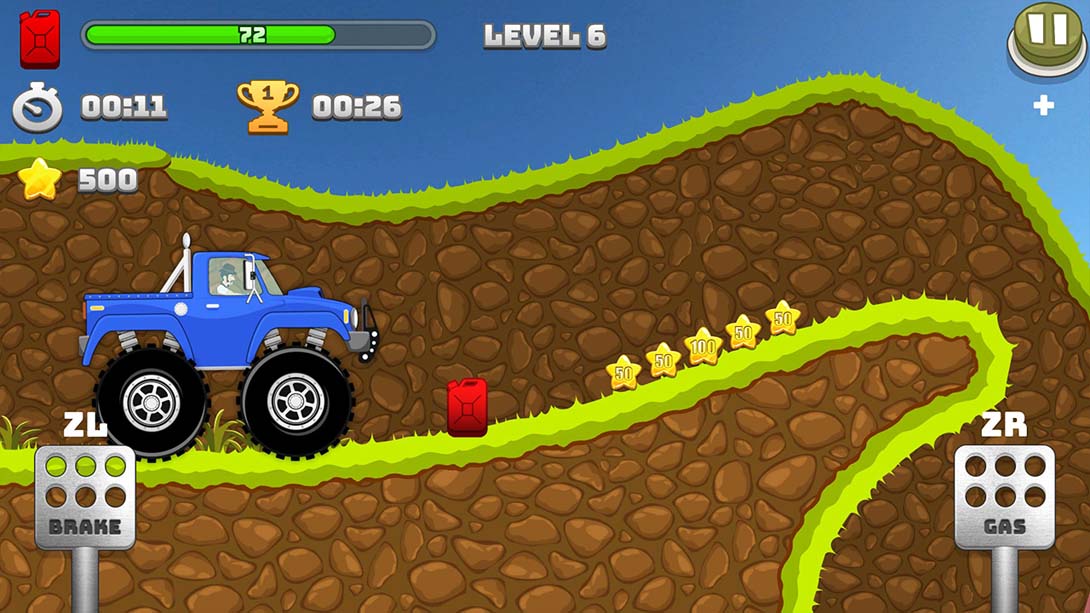 【美版】爬山赛车大师:真实物理街机赛车 Mountain Climb Driver: Real Physics Arcade Racing_1