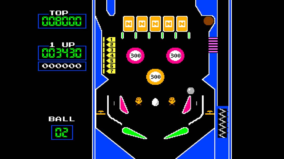 街机小游戏合集之弹珠 Arcade Archives Pinball_4