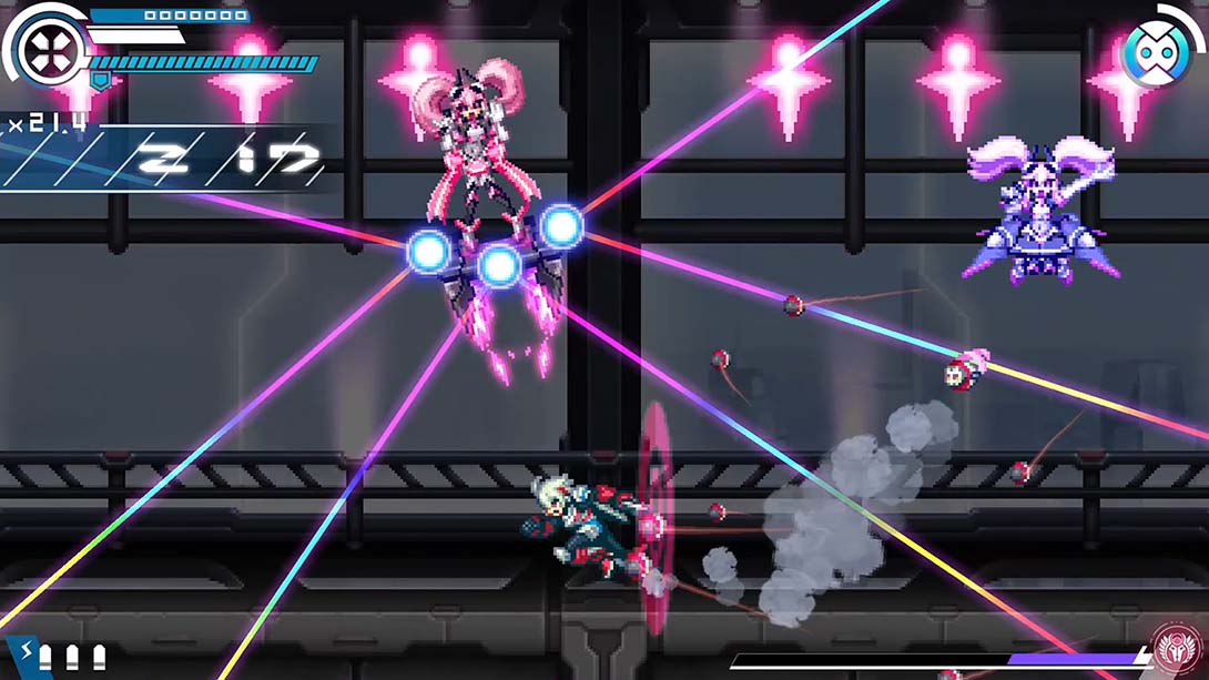 银白钢铁X Gunvolt Chronicles Luminous Avenger iX_6
