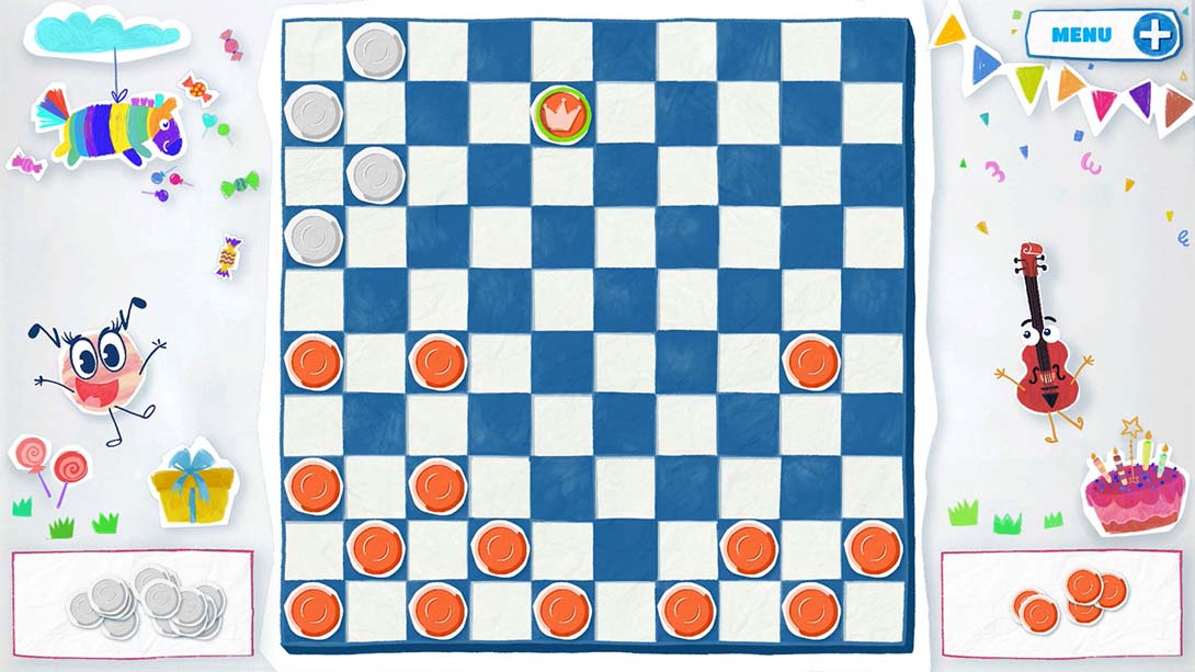 【美版】儿童派对跳棋 .Kids Party Checkers_5