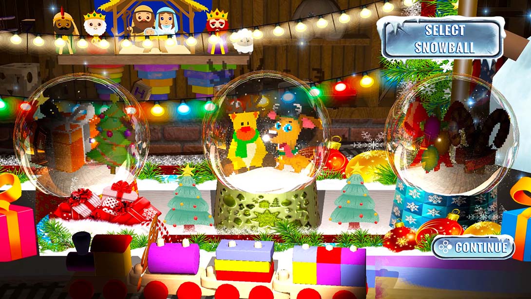 圣诞节雪球泡泡 Merry Christmas Snowball Bubble_5