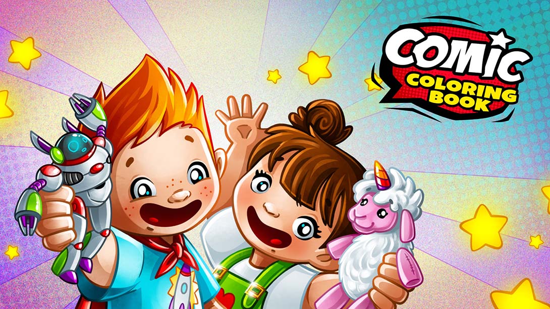 Comic Coloring Book_0