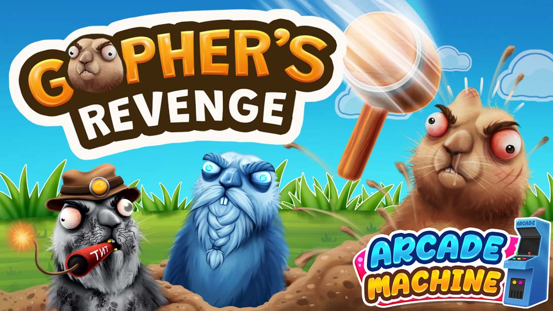 【美版】Arcade Machine: Gopher's Revenge_0