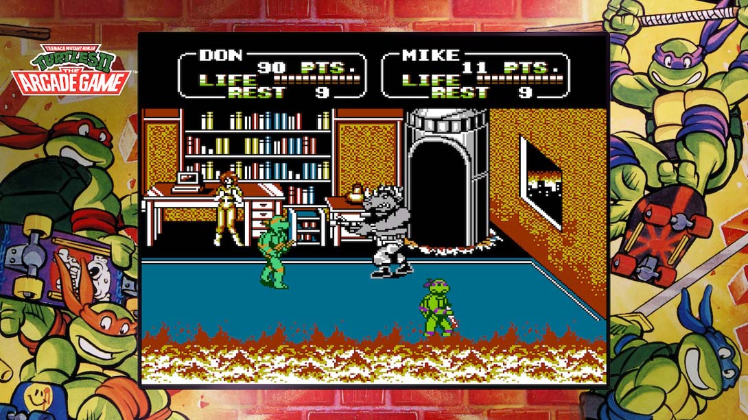 【美版】忍者神龟:哇卡绑卡合集 Teenage Mutant Ninja Turtles: The Cowabunga Collection_1