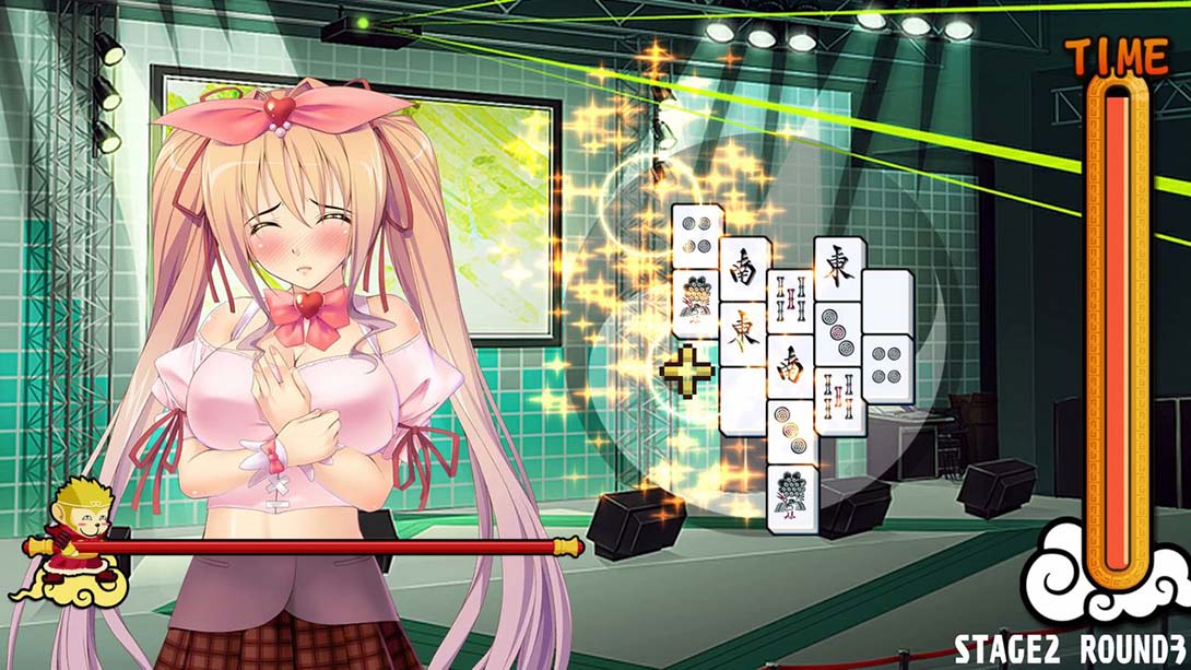美少女麻将纸牌 Pretty Girls Mahjong Solitaire_3