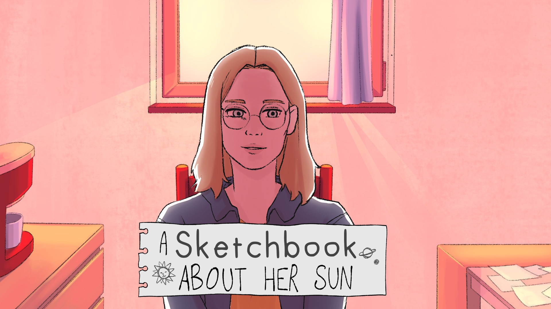 【美版】关于她的太阳素描本 A Sketchbook About Her Sun_0