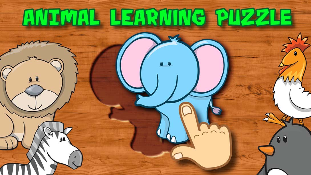 Animal Learning Puzzle for Toddlers and Kids_0