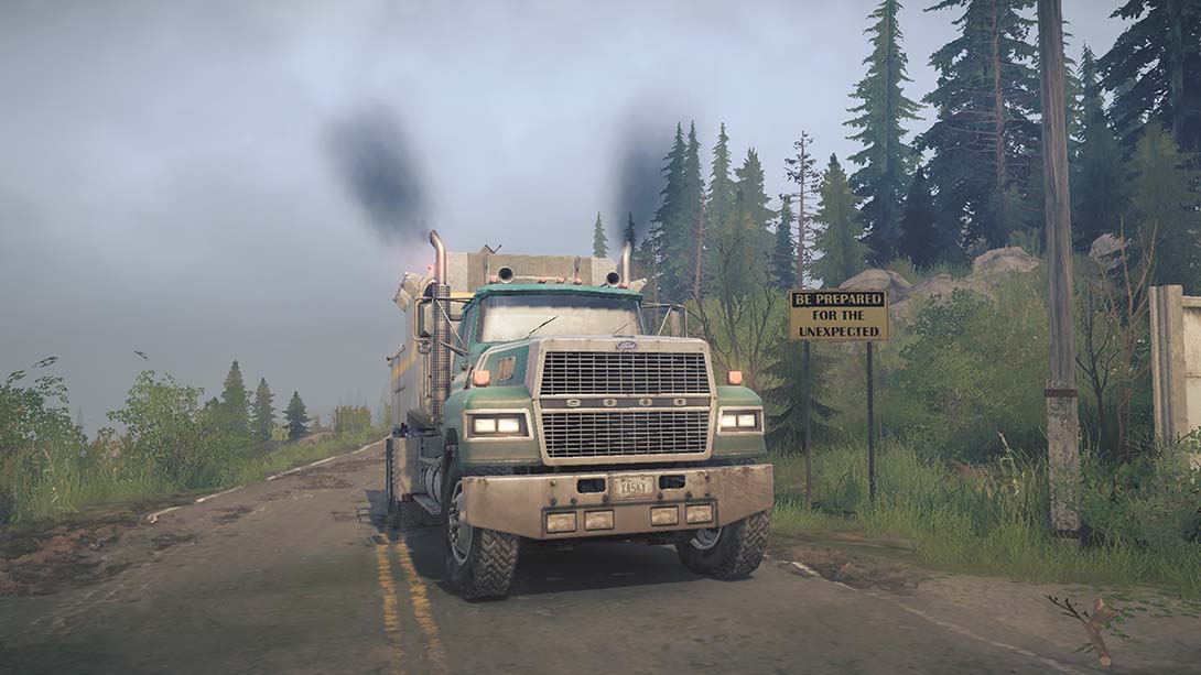旋转轮胎 泥泞奔驰 Spintires MudRunner American Wilds_1
