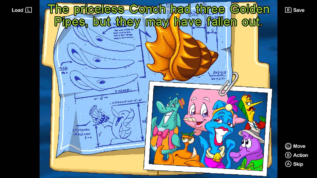 弗雷迪·菲什3:海螺壳失窃案 Freddi Fish 3: The Case of The Stolen Conch Shell_5