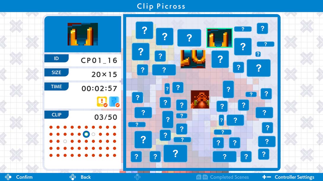绘图方块S 世嘉版 Picross S MEGA DRIVE Master System edition Trial Version_1