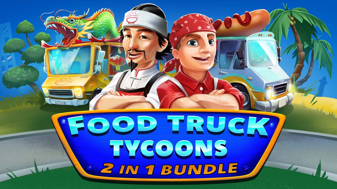 【美版】烹饪大亨 二合一 Food Truck Tycoons - 2 in 1 Bundle_0