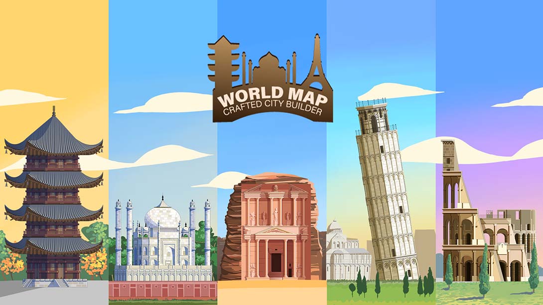 【英版】世界地图:精心制作的城市建造者 World Map: Crafted City Builder_0