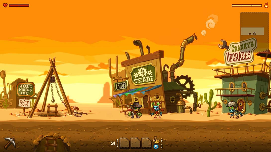 蒸汽世界：挖掘 SteamWorld Dig_2