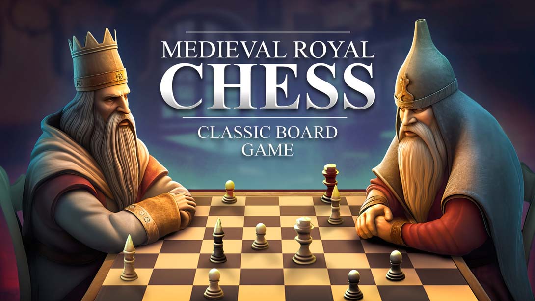 【美版】中世纪皇家象棋:经典棋盘游戏 Medieval Royal Chess: Classic Board Game_0