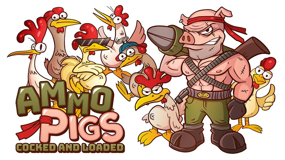 【美版】弹药猪：竖起并装载 Ammo Pigs: Cocked and Loaded_0