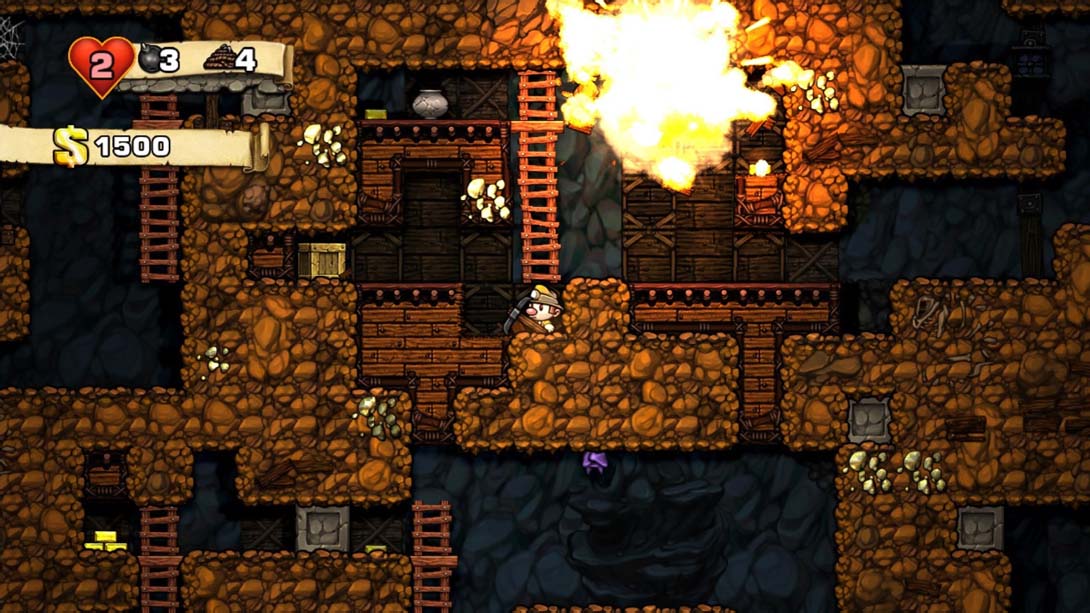 【美版】洞窟探险 Spelunky_1