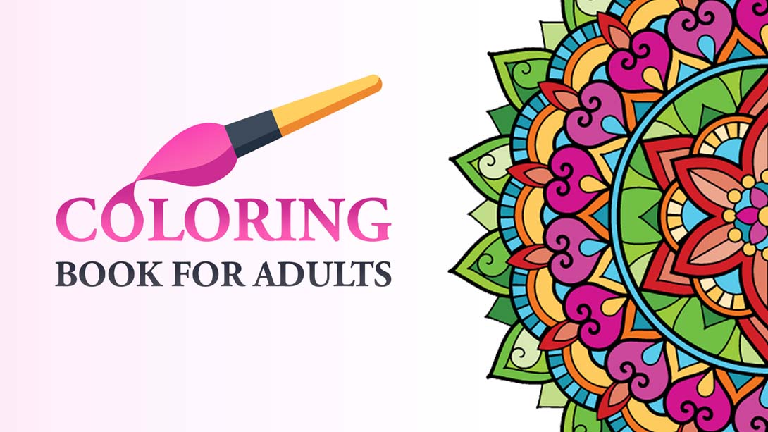 【英版】成人填色书 Coloring Book for Adults_0
