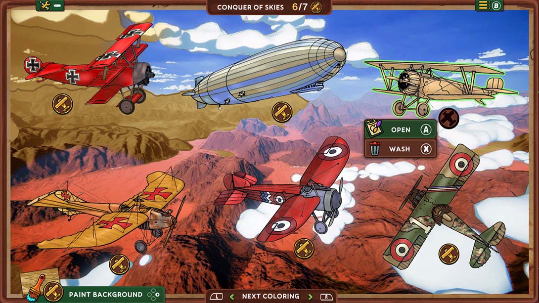 【美版】红翼：着色飞机 Red Wings Color Plane_6