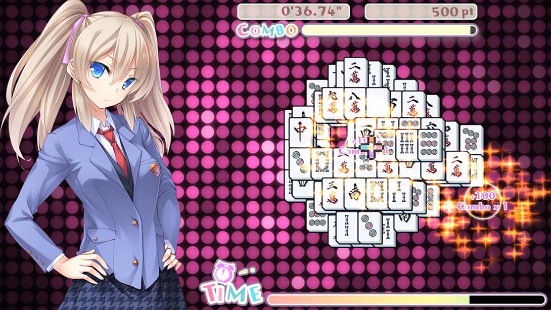美味美女麻将牌 Delicious! Pretty Girls Mahjong Solitaire_1
