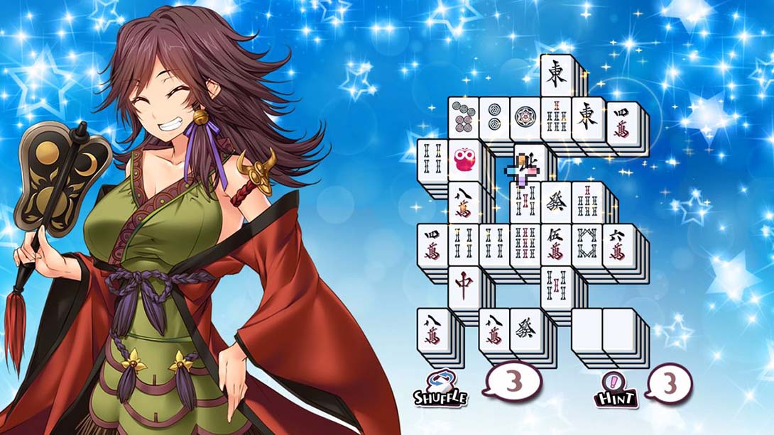美味美女麻将牌 Delicious! Pretty Girls Mahjong Solitaire_5
