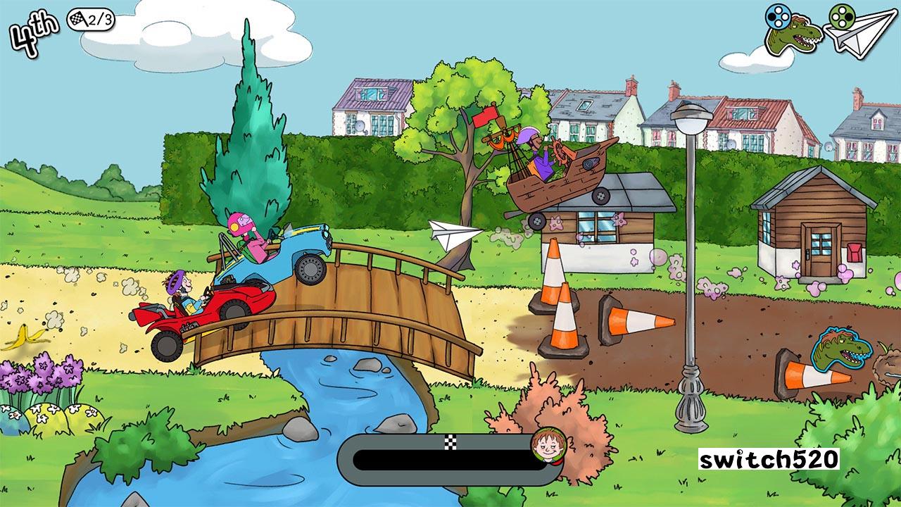 可怕的亨利的疯狂卡丁车 Horrid Henry's Krazy Karts_6
