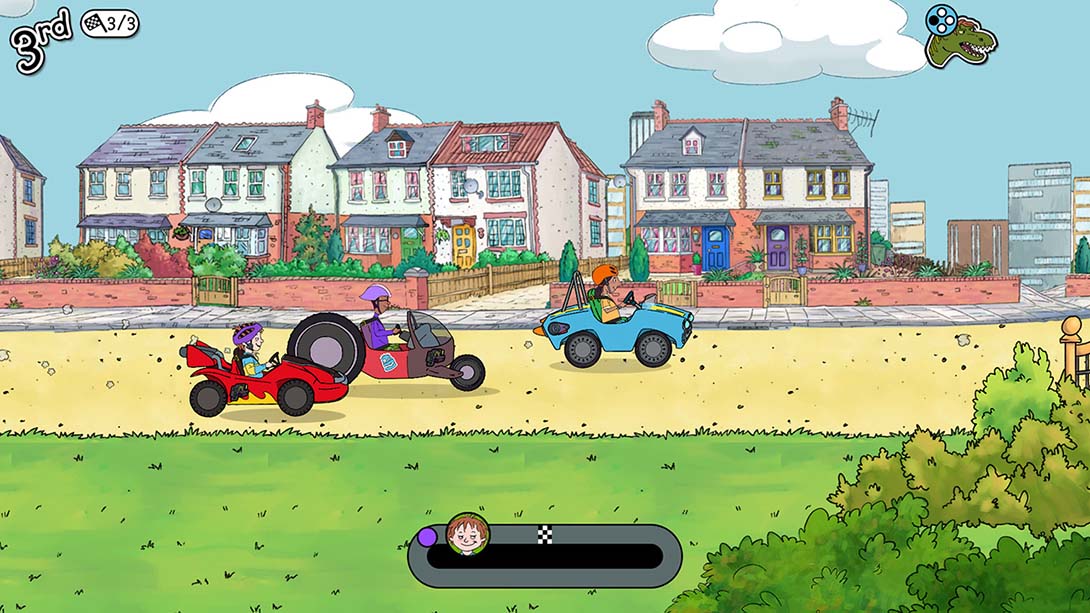 可怕的亨利的疯狂卡丁车 Horrid Henry's Krazy Karts_4