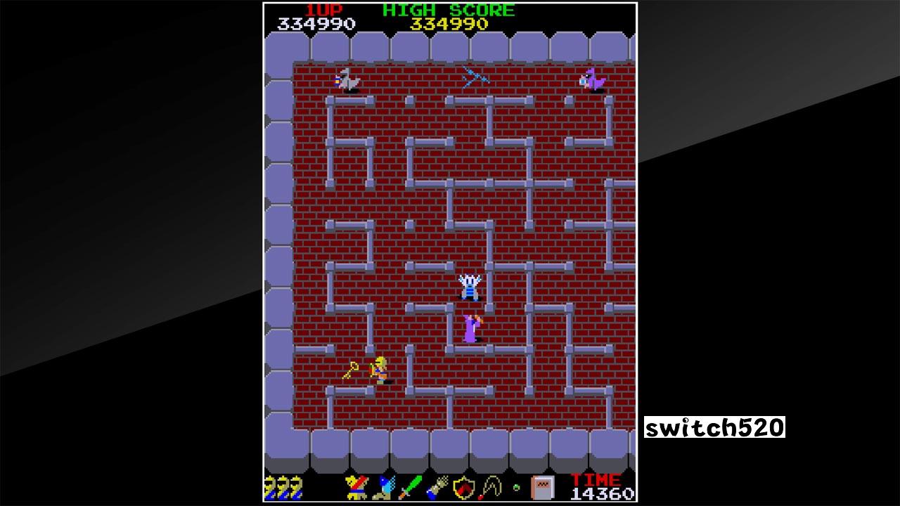 【美版】Arcade Archives THE TOWER OF DRUAGA_4