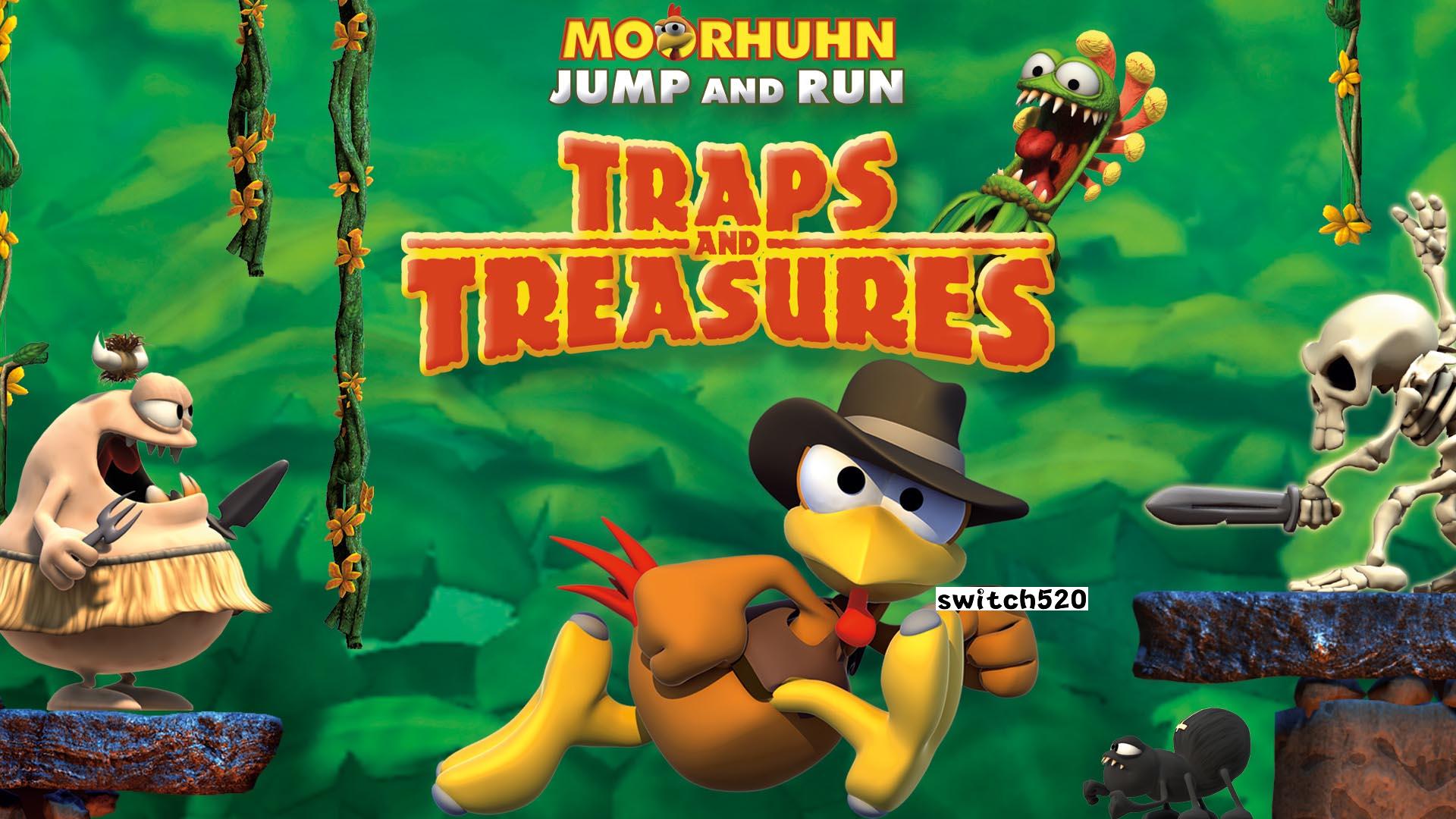 【美版】怪鸡跑酷：宝藏猎人 Moorhuhn Jump and Run 'Traps and Treasures_0