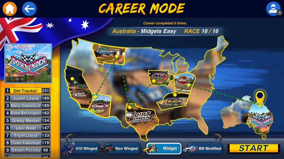 【美版】沙尘追踪：汽车冲刺 Dirt Trackin Sprint Cars_1