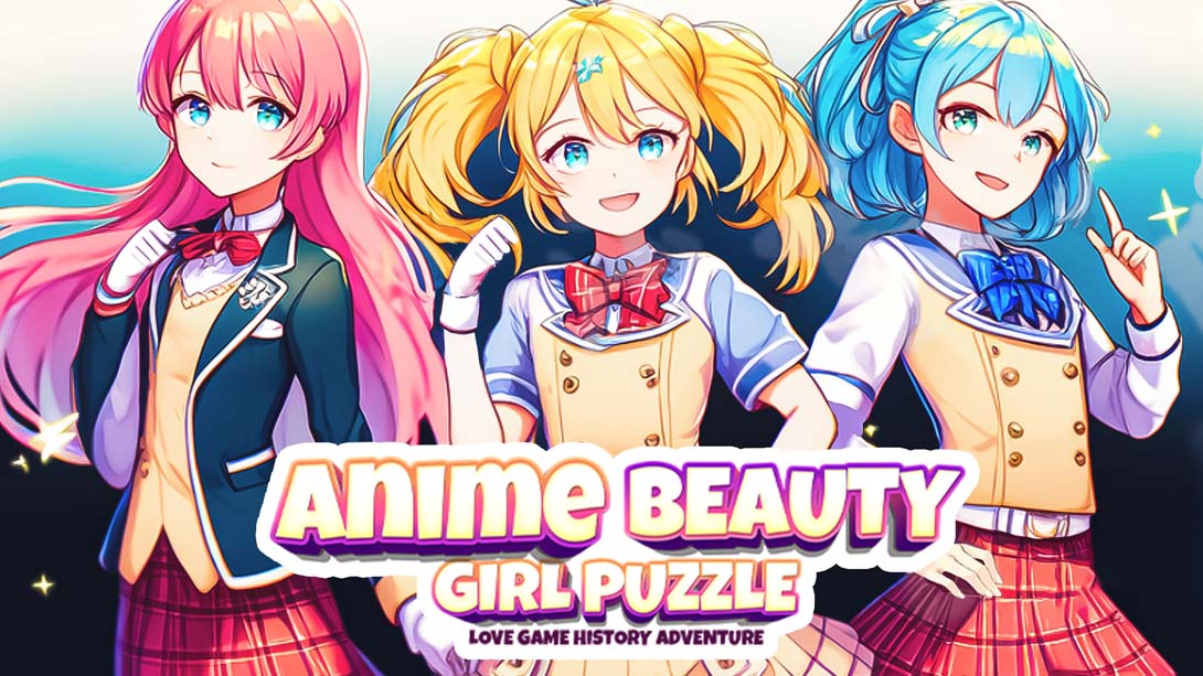 【美版】ANIME BEAUTY GIRL PUZZLE - LOVE GAME HISTORY ADVENTURE_0