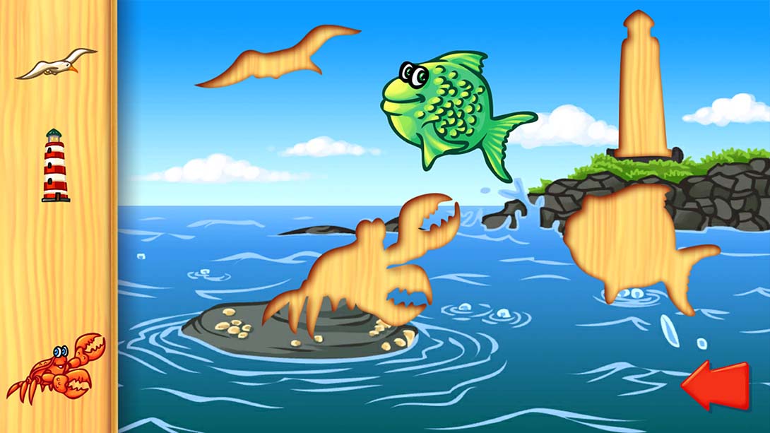 【美版】海洋动物谜题-学龄前儿童动物学习谜题游戏 Ocean Animals Puzzle - Preschool Animal Learning Puzzles Ga_6