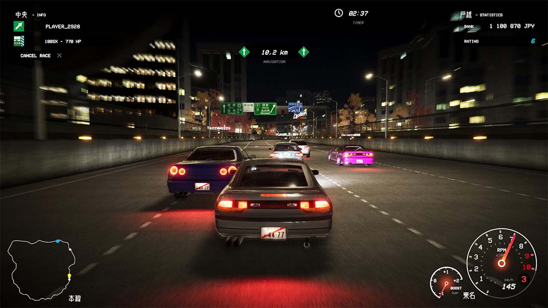 【美版】赛车和公路驾驶模拟器游戏 .Kanjozoku Game- Car Racing & Highway Driving Simulator_2